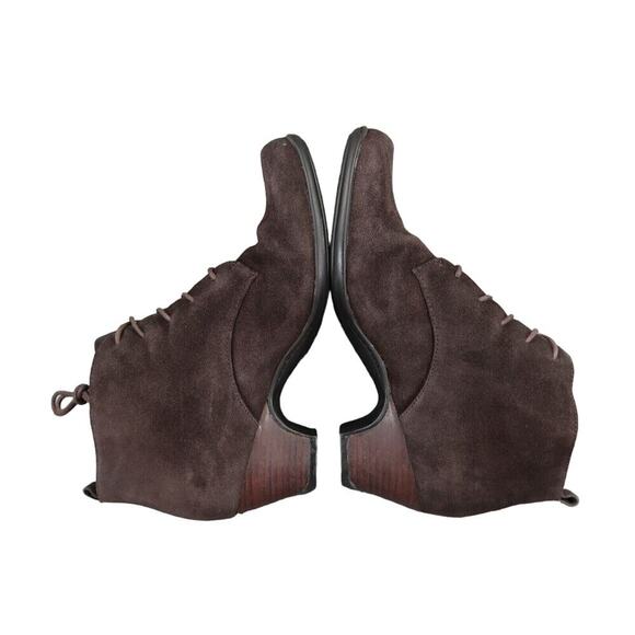 Clarks Shoes Womens 7.5 Bootie Fashion Desert Chukka Leather Lace Up Active Air - Picture 10 of 15